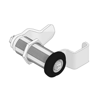 MODULAR SOLUTIONS HANDLE BOLT LOCK 45MM 8MM FOUR FACED KEY